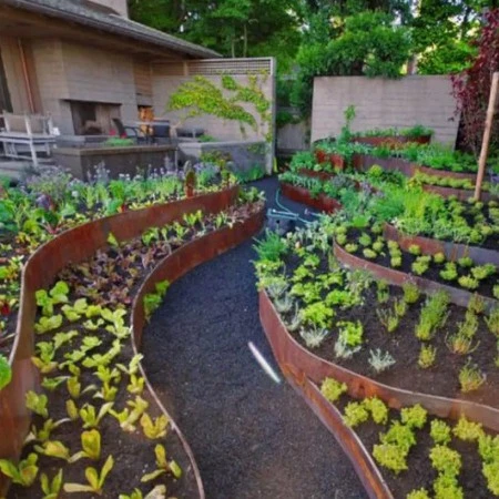 Corten Steel Garden Features Corten Steel Garden Features
